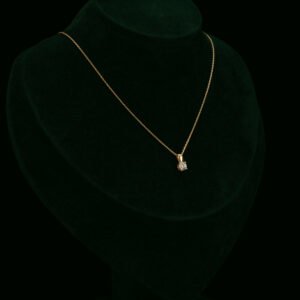 Ogrlica s laboratorijskim dijamantom od 0.35 ct