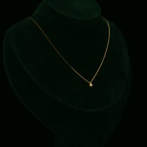 Ogrlica s prirodnim dijamantom od 0.05 ct