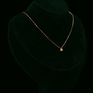 Ogrlica s prirodnim dijamantom od 0.10 ct