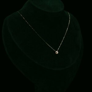 Ogrlica s prirodnim dijamantom od 0.02 ct