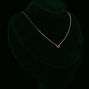 Ogrlica s rubinima od 0.55 ct
