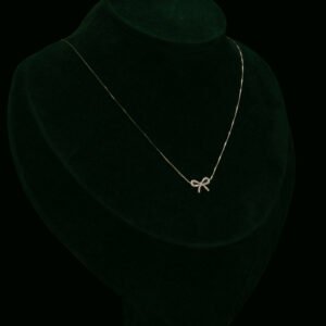 Ogrlica s prirodnim dijamantima od 0.025 ct