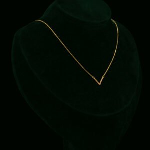 Ogrlica s prirodnim dijamantima od 0.015 ct