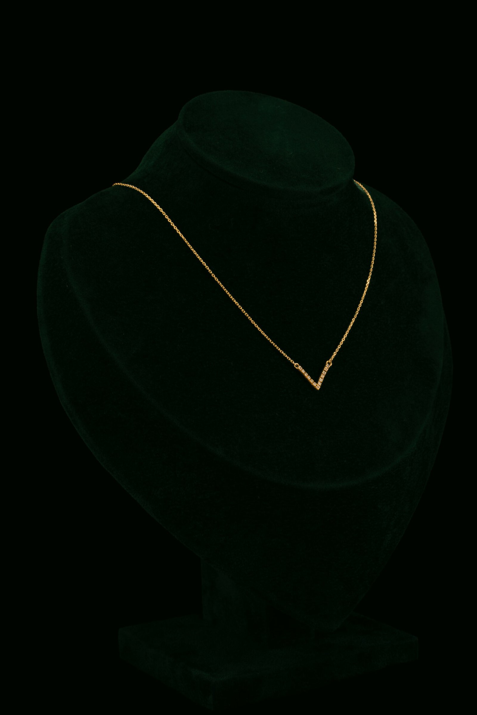 Ogrlica s prirodnim dijamantima od 0.015 ct