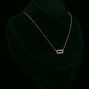 Ogrlica s prirodnim dijamantima od 0.12 ct