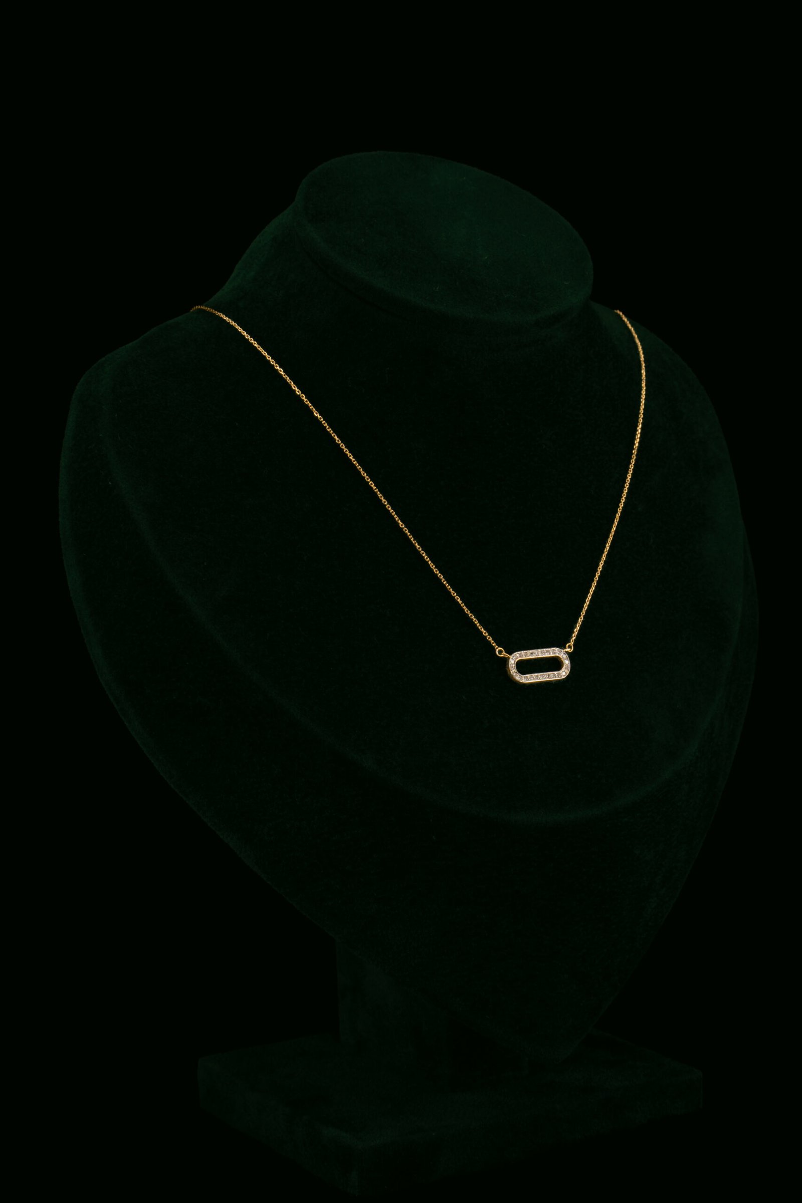 Ogrlica s prirodnim dijamantima od 0.12 ct