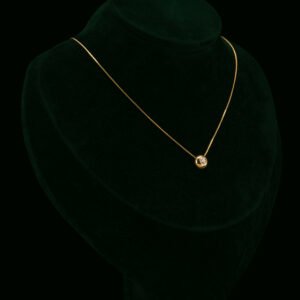 Ogrlica s prirodnim dijamantom od 0.30 ct