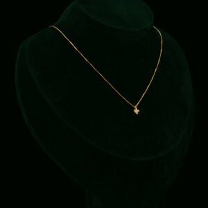Ogrlica s prirodnim dijamantom od 0.07 ct