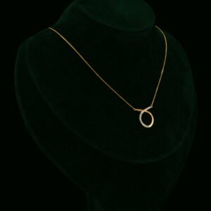Ogrlica s prirodnim dijamantima od 0.078 ct