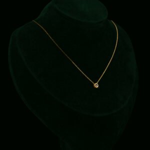 Ogrlica sa safirom od 0.15 ct