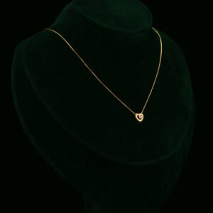 Ogrlica s prirodnim dijamantom od 0.008 ct