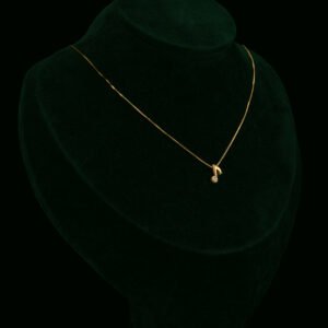 Ogrlica s prirodnim dijamantom od 0.005 ct
