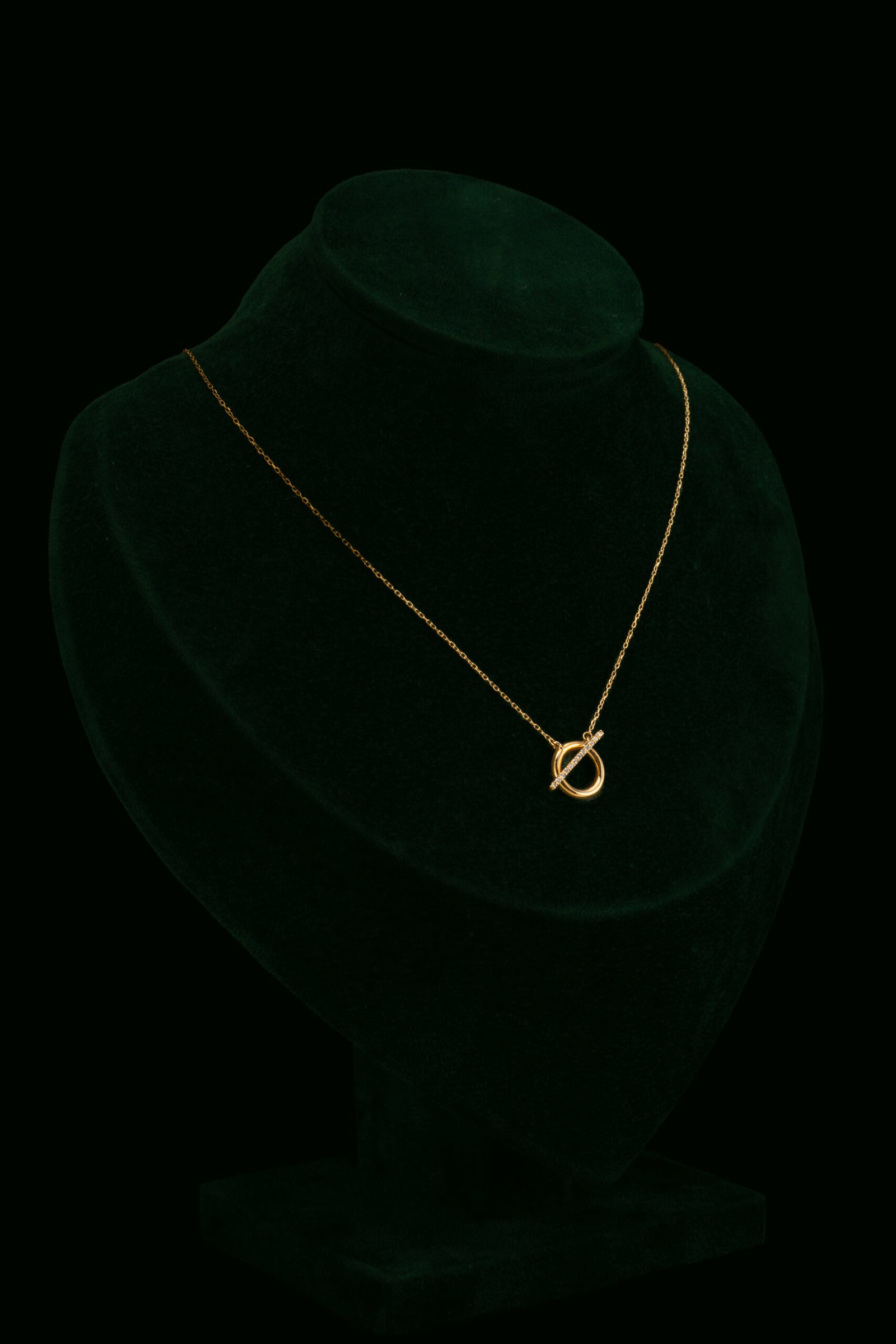 Ogrlica s prirodnim dijamantima od 0.054 ct