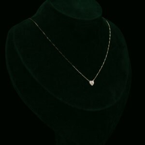 Ogrlica s prirodnim dijamantom od 0.015 ct