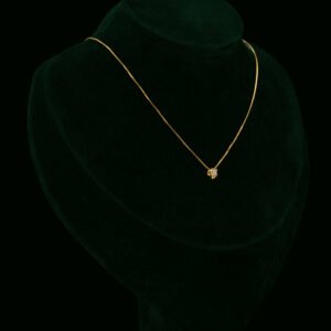 Ogrlica s prirodnim dijamantom od 0.20 ct