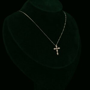 Ogrlica s prirodnim dijamantima od 0.12 ct