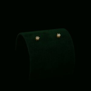 Naušnice s prirodnim dijamantima od 0.16 ct