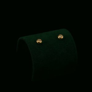 Naušnice s prirodnim dijamantima od 0.04 ct