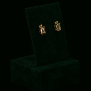 Naušnice s citrinom od 1.20 ct
