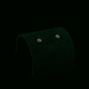 Naušnice s prirodnim dijamantima od 0.03 ct