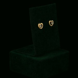 Naušnice s prirodnim dijamantima od 0.016 ct