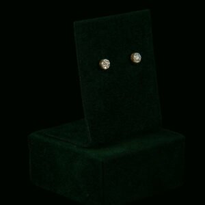 Naušnice s prirodnim dijamantima od 0.09 ct