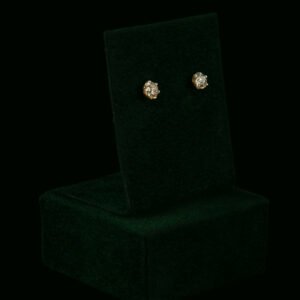 Naušnice s prirodnim dijamantima od 0.60 ct