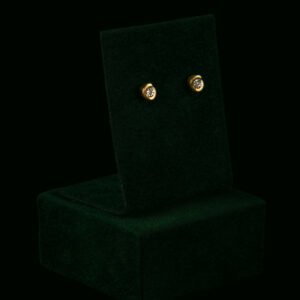 Naušnice s prirodnim dijamantima od 0.01 ct
