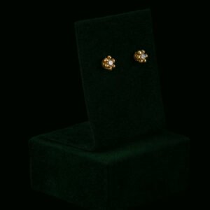 Naušnice s prirodnim dijamantima od 0.20 ct