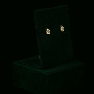 Naušnice s prirodnim dijamantima od 0.02 ct