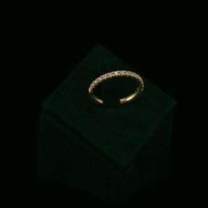 Prsten s laboratorijskim dijamantima od 0.30 ct
