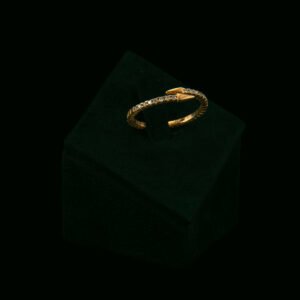 Prsten s prirodnim dijamantima od 0.18 ct