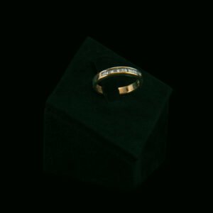 Prsten s prirodnim dijamantima od 0.21 ct