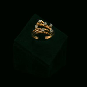 Prsten s prirodnim dijamantima od 0.30 ct