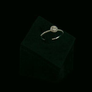 Prsten s prirodnim dijamantima od 0.40 ct