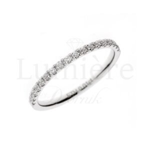 Prsten s laboratorijskim dijamantima 18x0.01 ct