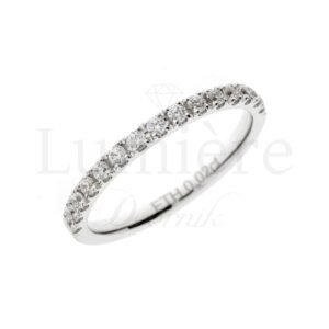 Prsten s laboratorijskim dijamantima 15x0.02 ct