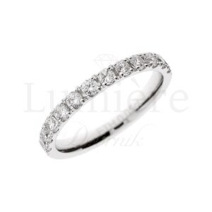 Prsten s laboratorijskim dijamantima 12x0.05 ct