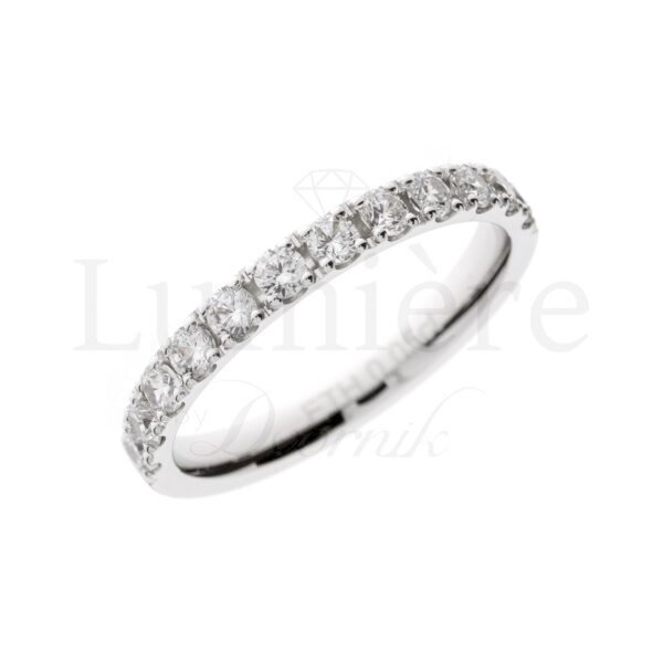 Prsten s laboratorijskim dijamantima 12x0.05 ct