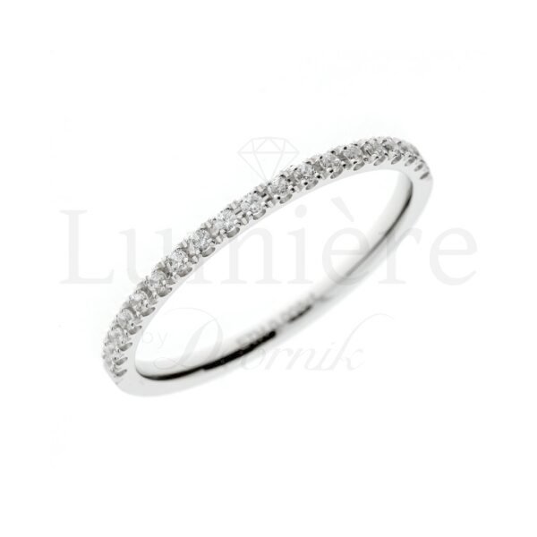 Prsten s laboratorijskim dijamantima 19x0.008 ct