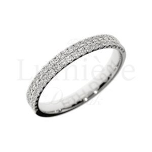Prsten s laboratorijskim dijamantima 44x0.01 ct