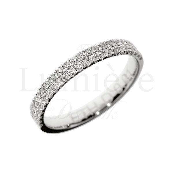 Prsten s laboratorijskim dijamantima 44x0.01 ct