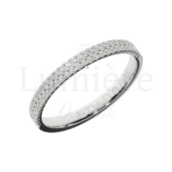 Prsten s laboratorijskim dijamantima 54x0.005 ct
