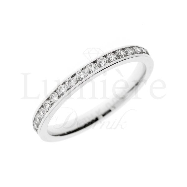 Prsten s laboratorijskim dijamantima 17x0.02 ct
