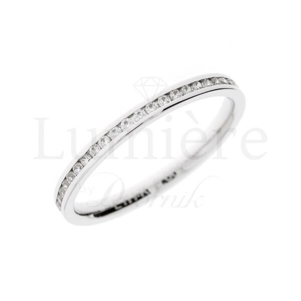 Prsten s laboratorijskim dijamantima 23x0.008 ct