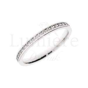 Prsten s laboratorijskim dijamantima 19x0.015 ct